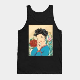 Minhwa: Korean Beauty (Korean traditional/folk art) Tank Top